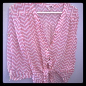Medium Candies Blouse with tie front